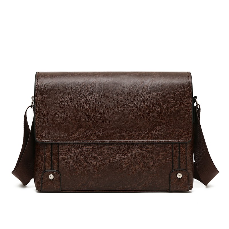 Leatherwork Designs - Мужской портфель из искусственной кожи, сумка-тоут