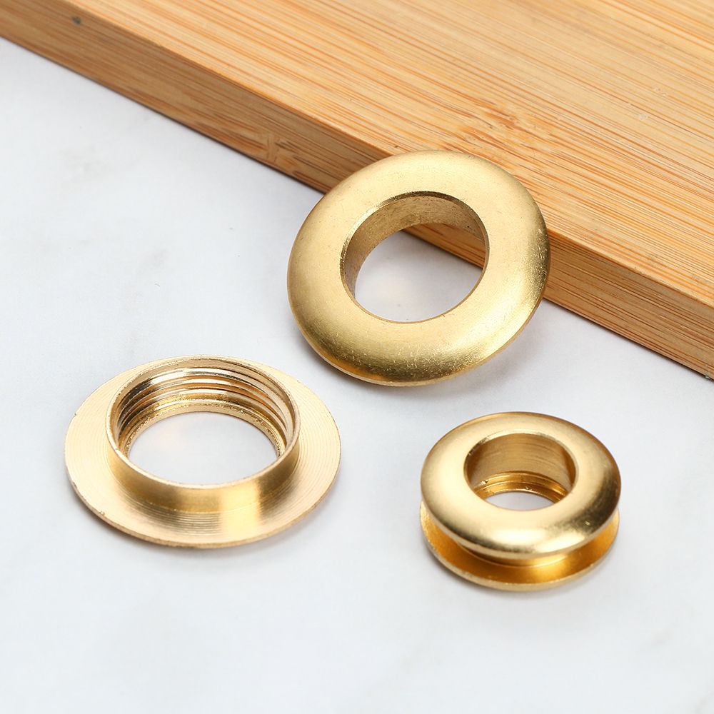 Leatherwork Eyelets - Прочные латунные люверсы с шайбой, 2