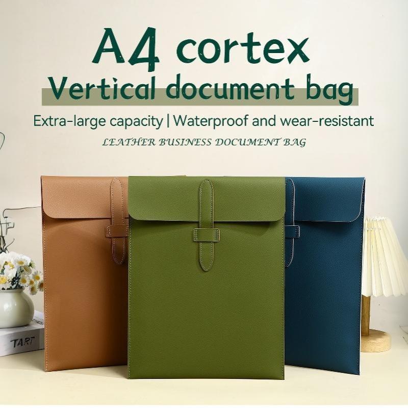 Leather Work Folder - Папка для документов формата А4 из