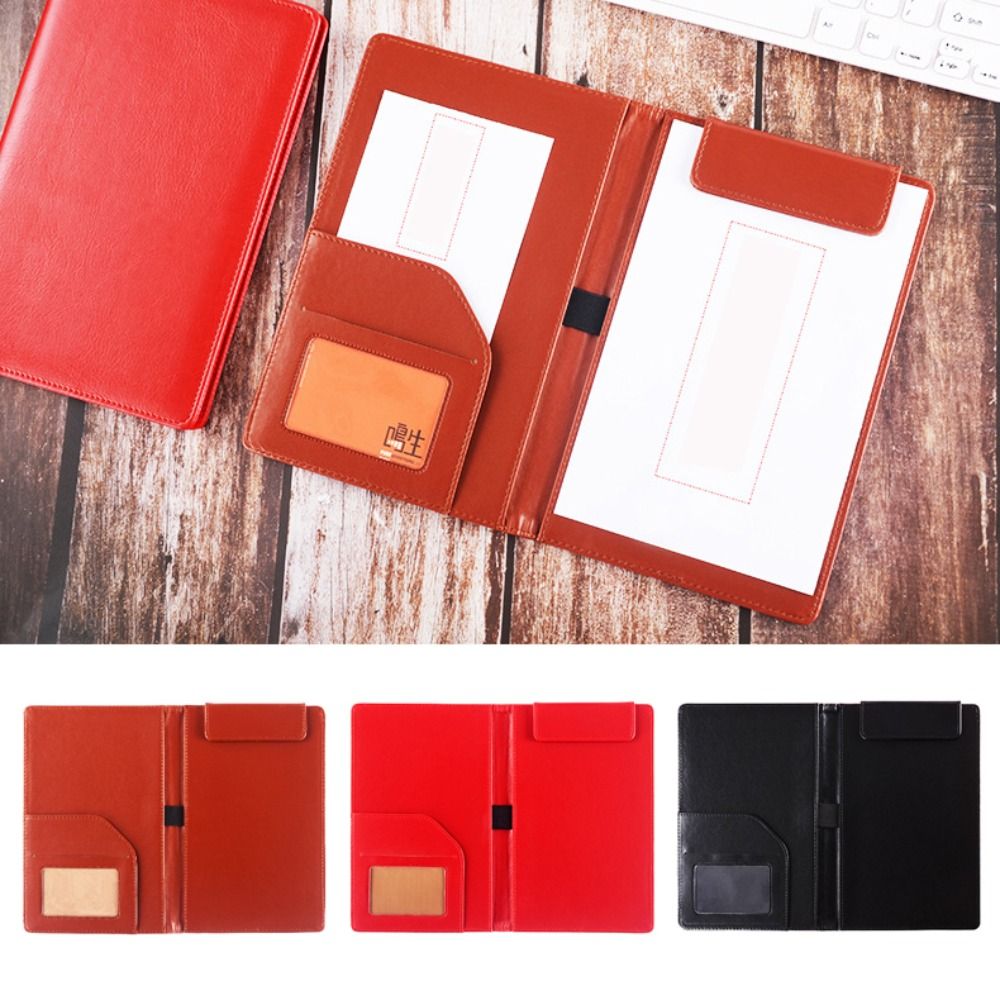 Leather Work Folder - Папка для файлов формата А5 из