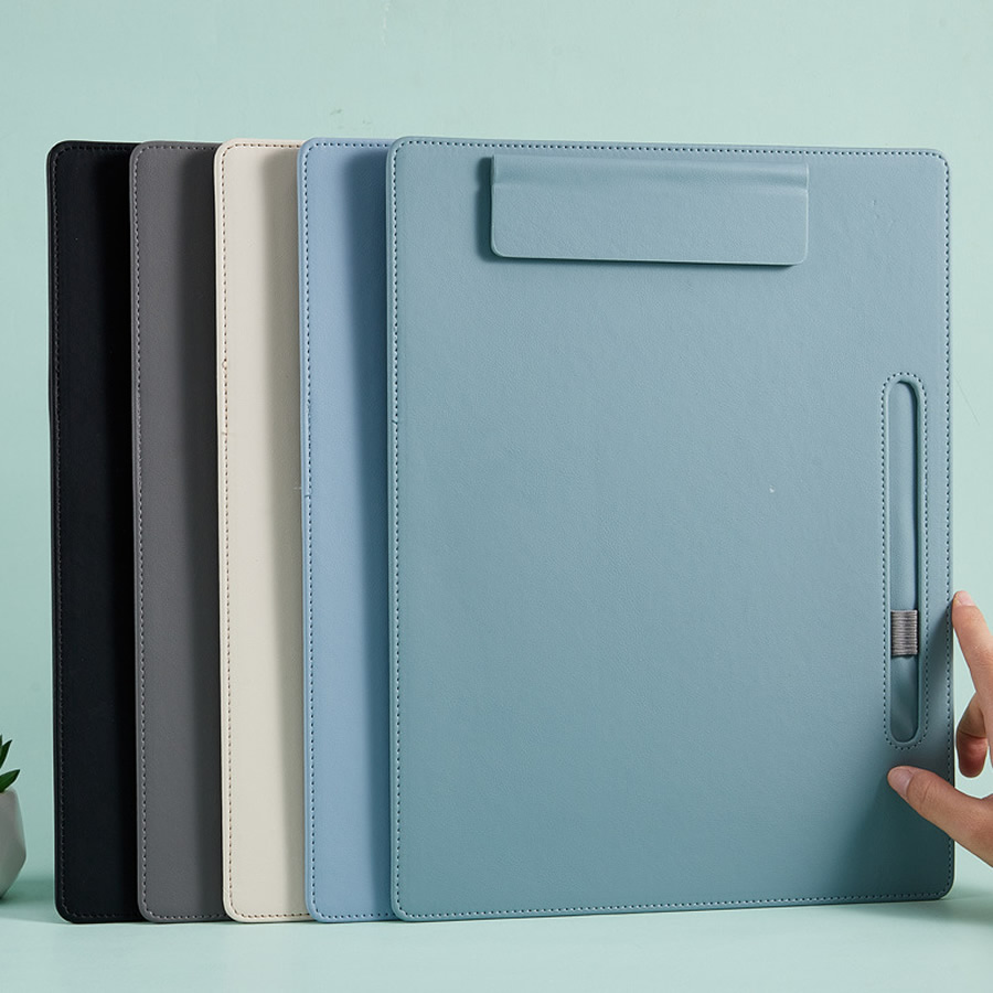 Leather Work Folder - Кожаный зажим для письма формата А4,