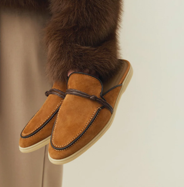 Leatherwork Designs - Мужские лоферы, дизайнерские роскошные замшевые тапочки