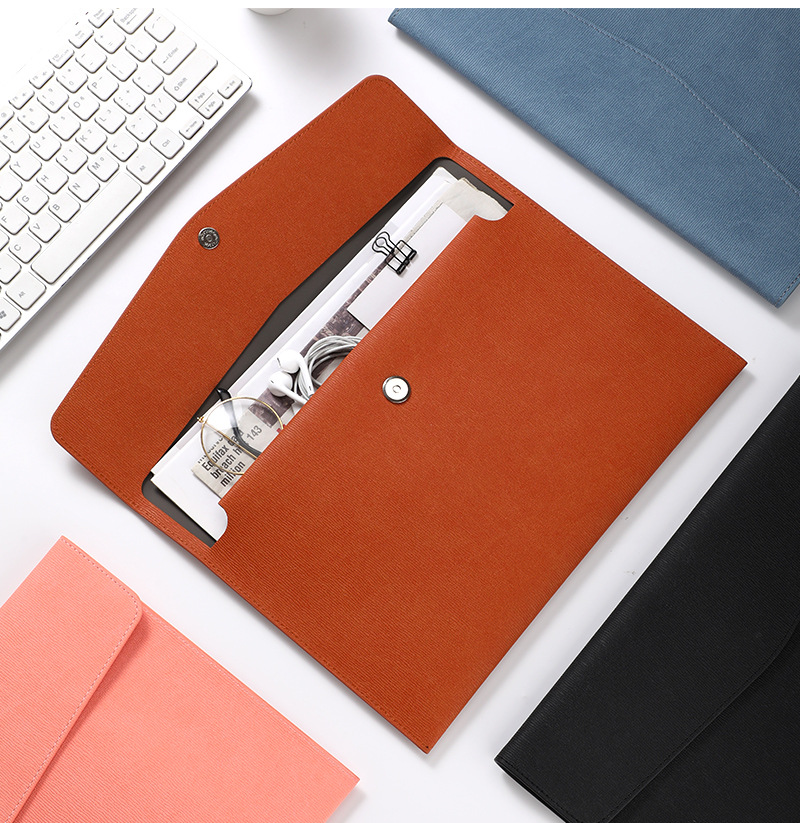 Сумка для документов из искусс – обзор и цена Leather Work Folder