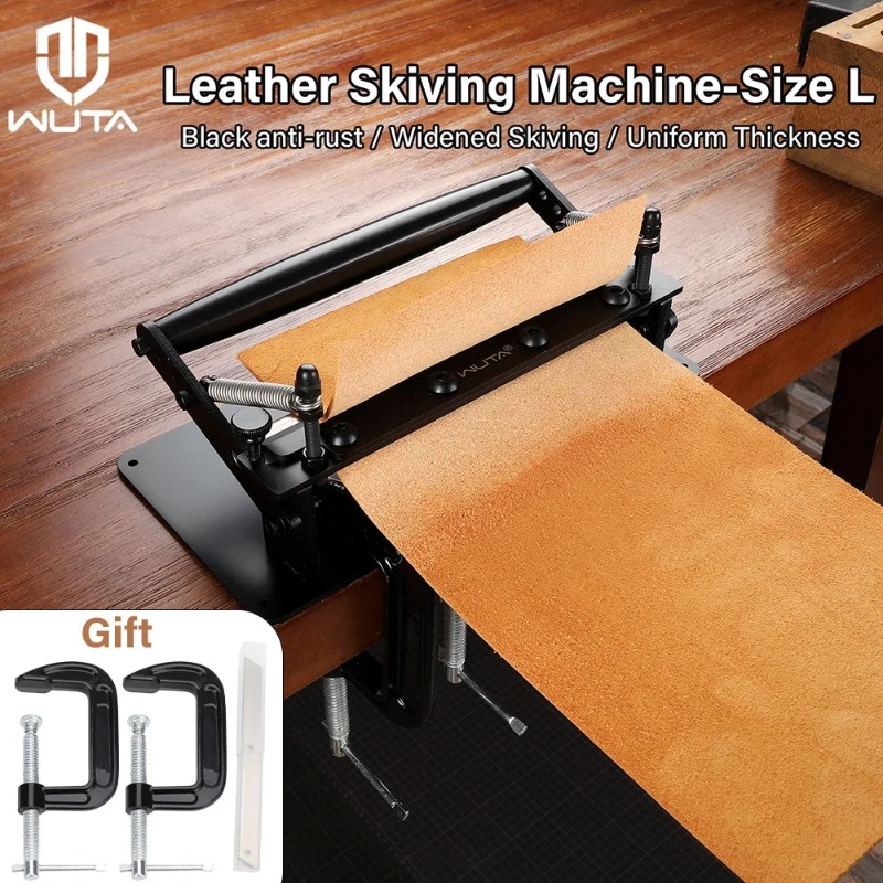 Большой ручной станок для утон – обзор и цена Skiver Leather Thin