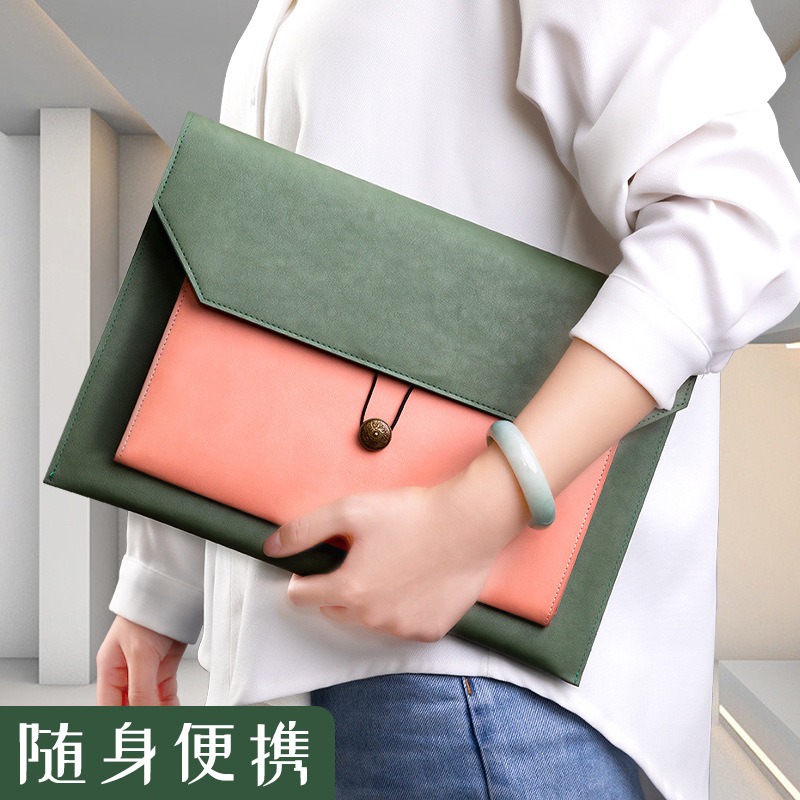 Кожаная сумка для файлов А4, б – обзор и цена Leather Work Folder