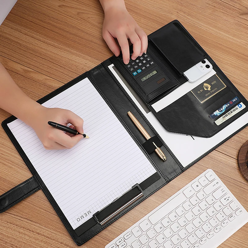 Кожаная папка-портфель A4 для  – обзор и цена Leather Work Folder