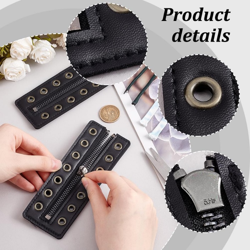 2 шт., 7 ушков, без завязок, н – обзор и цена Leatherwork Eyelets