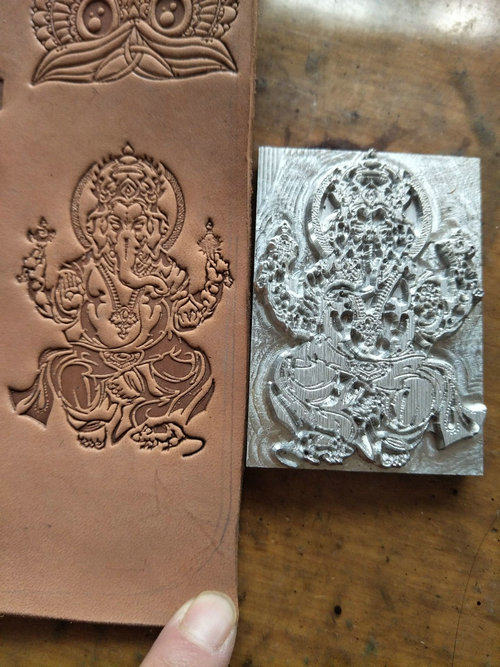3D-форма для тиснения кожи в ф – обзор и цена Leatherwork Flowers