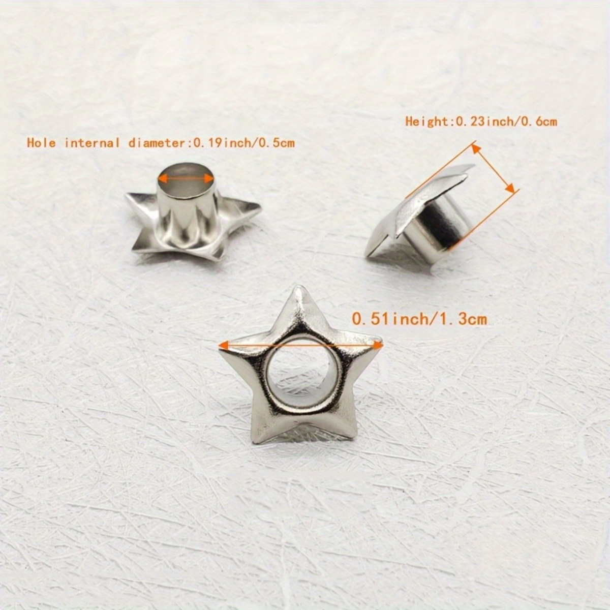 20 шт., люверсы в форме звезды – обзор и цена Leatherwork Eyelets