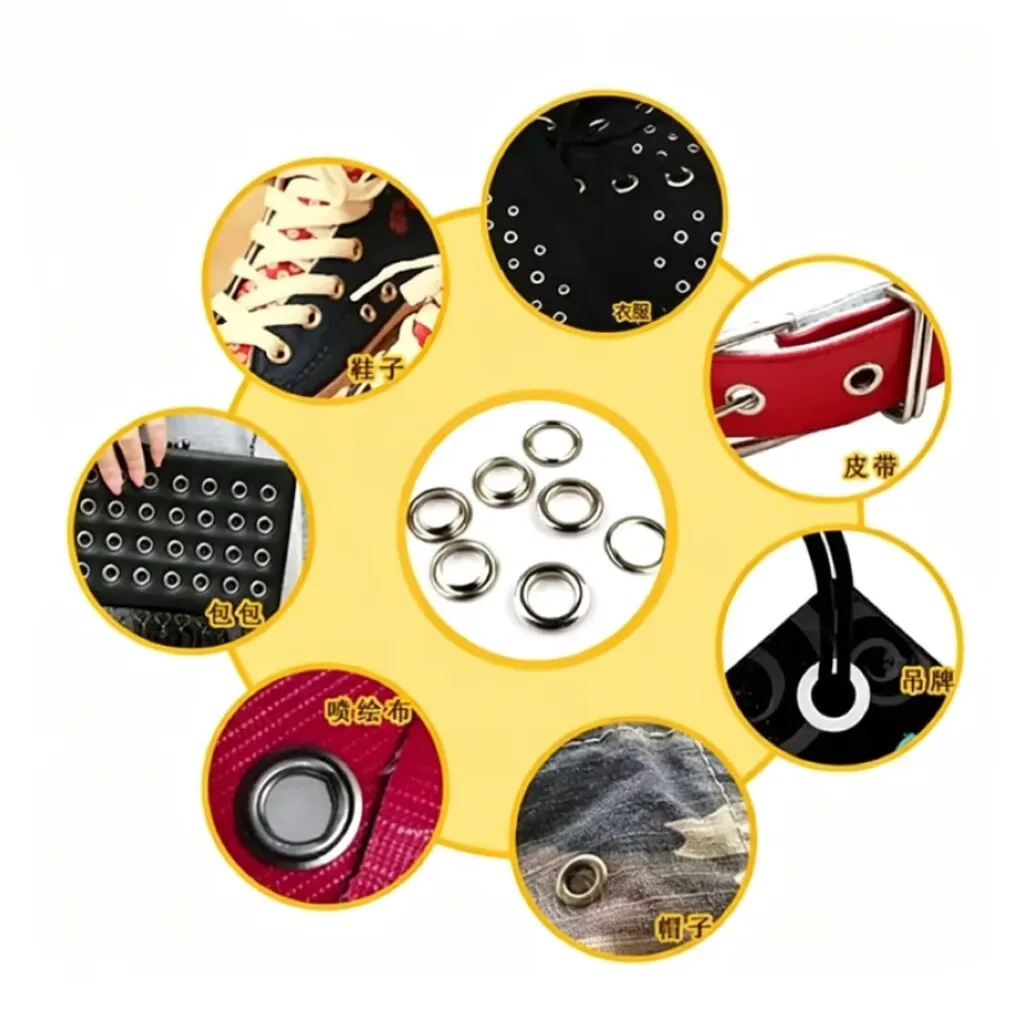 100 комплектов металлических л – обзор и цена Leatherwork Eyelets