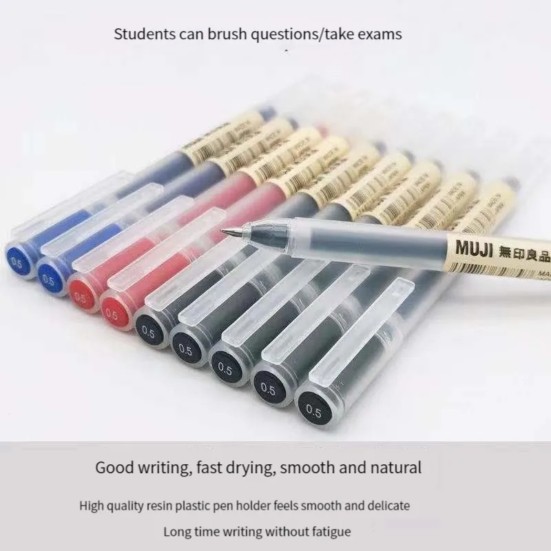 6/8 шт./компл. Kawaii MUJIs ге – обзор и цена Muji Stationery Gel Pen
