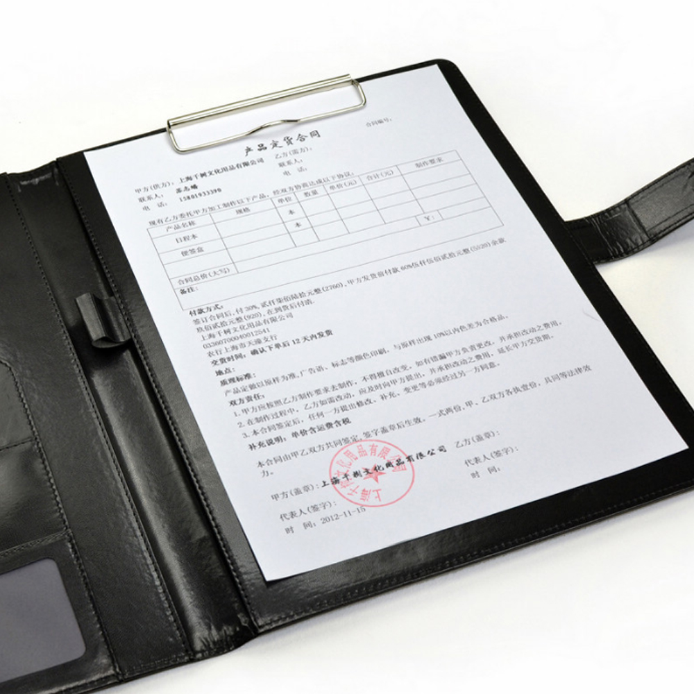 Папка А4 для конференций, офис – обзор и цена Leather Work Folder